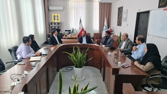 برگزاری نشست دانشگاه گناباد و اداره منابع طبیعی شهرستان در راستای توسعه مدیریت دیجیتال 